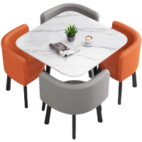 华立伟洽谈桌椅80cm套