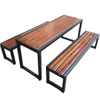 豪派伦户外桌椅2m套