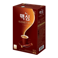 韩国进口麦馨阿拉比卡咖啡 maxim三合一速溶咖啡100条盒装进口冲饮品