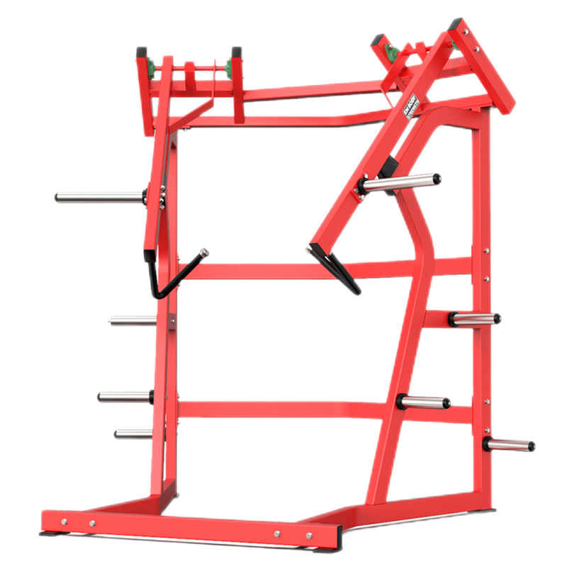 韦步商用悍马系列EM939站地式推举训练器健身房挂片式自由力量器械