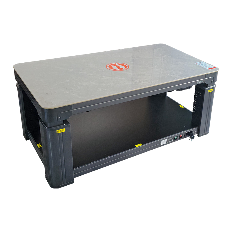 火焰山电暖桌茶几升降长方形取暖桌烤火桌四面取暖家用省电节能多功能餐桌