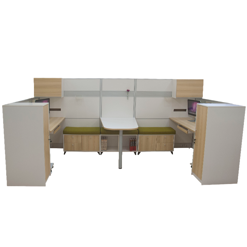 鸿业盛大简约现代办公桌 FSH15-0835 木质3660*1860*1800mm 拆装便捷