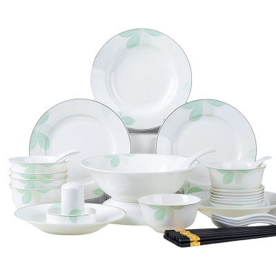 梵澜狸碗碟盘餐具套装38件 套