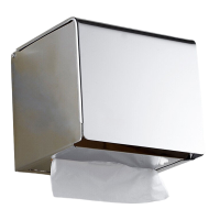 优诗提念YSTN-ZH02 不锈钢纸巾盒(计价单位:个) 亮光本色