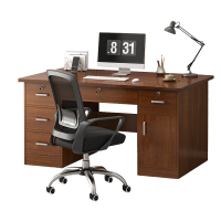 指臣单人办公室桌子带椅子140*60*73cm套