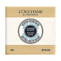 欧舒丹洁肤皂洁净爽肤滋润留香柔嫩肌肤乳木果牛奶味洁肤皂100g