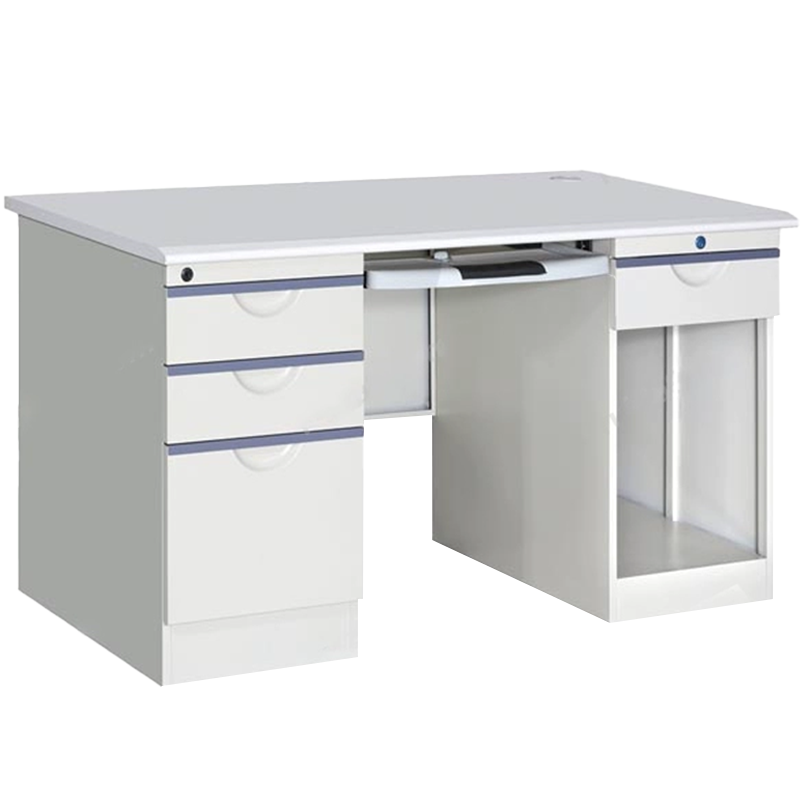 班龙钢制电脑桌140*70*75cm张