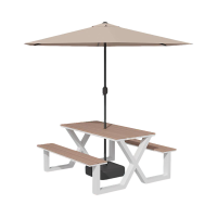 喜力健 户外遮阳椅子 白色200组合 组