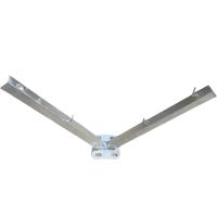 博源钧创 刺绳支架滚笼支架 热镀锌V型支架 个