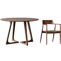 豫龙都 圆桌+椅 四椅 套