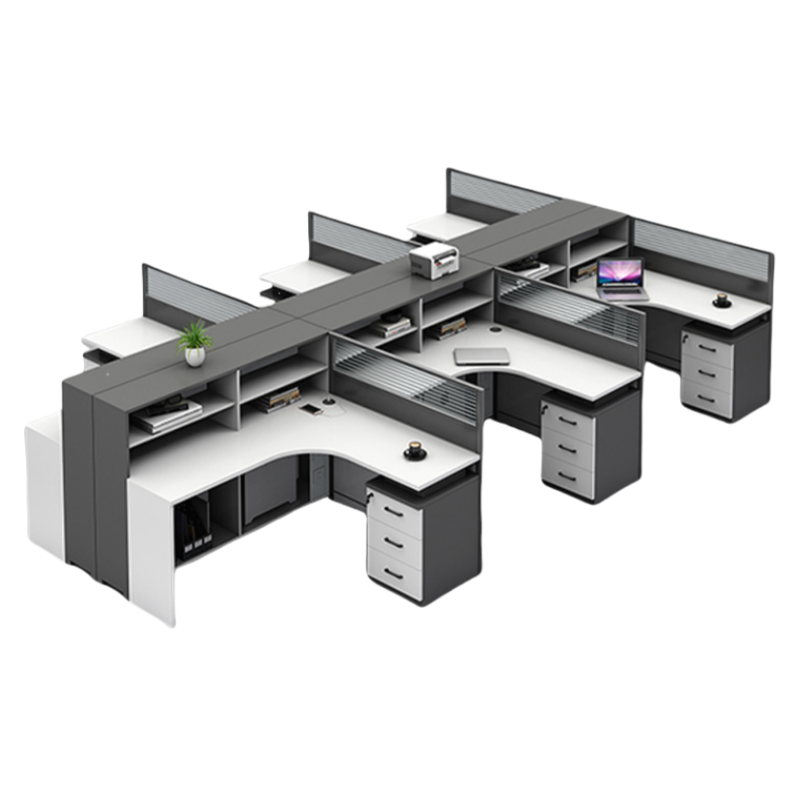 伟樽屏风工位六人位420*300*110cm张