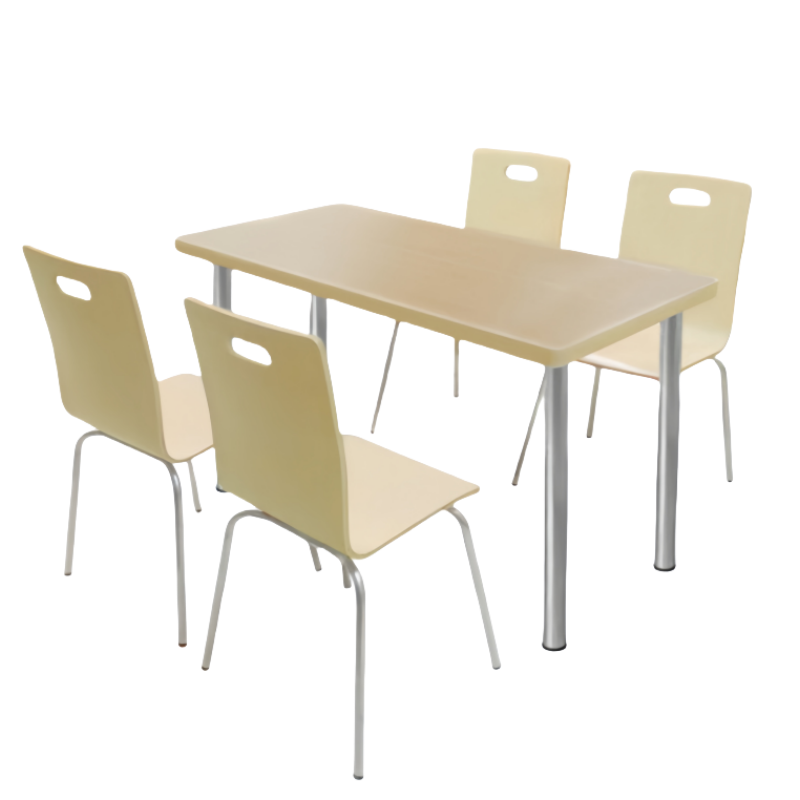 攸形餐桌一桌四椅1200*600*750mm套