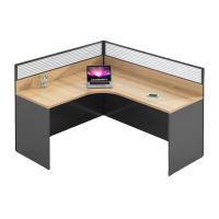 伟樽员工屏风工位单人位140*120*110cm张