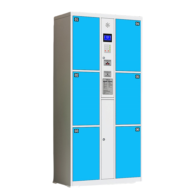 芙首泰电子存包柜红外条码6门850*460*1800mm台