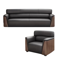 宜掌柜会客沙发组合3+1套