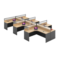 伟樽员工屏风工位六人位420*240*110cm张