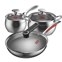 康巴赫畅享款套装(炒锅32cm+奶锅16cm+汤锅22cm)