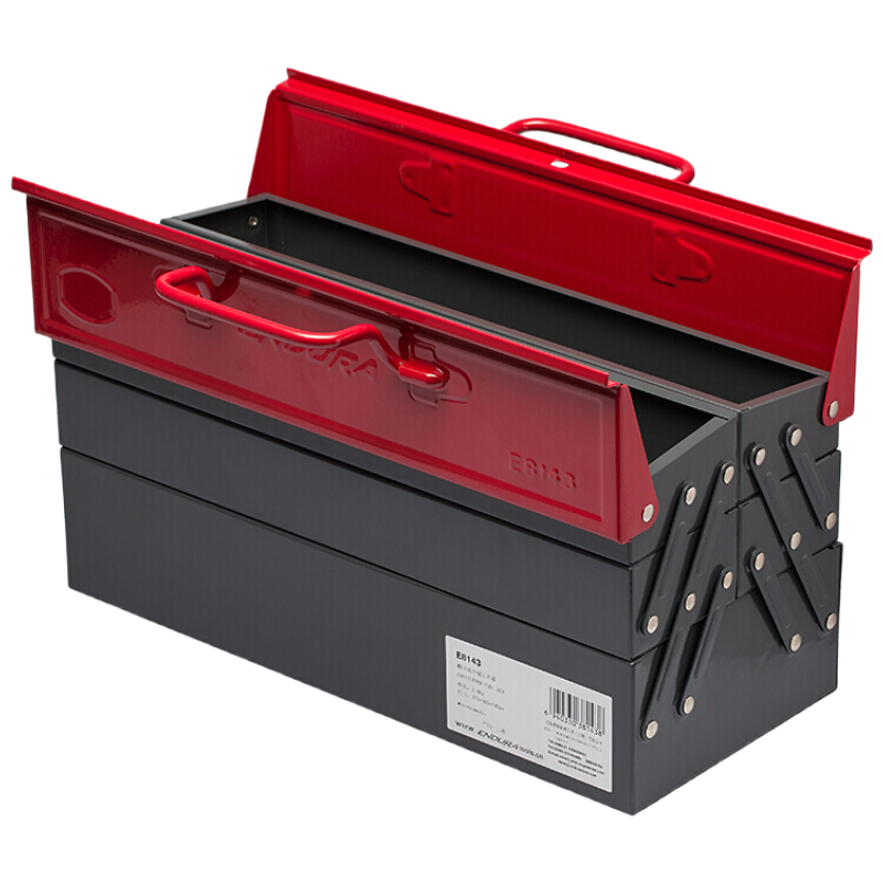 力易得(ENDURA) 4翻斗式 手提工具箱 15” E8143