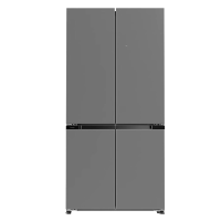 松下(Panasonic)NR-W592CG-S玻璃十字门575升零嵌冰箱双循环 四季舱宽幅变温 -3℃微冻保鲜干燥臻藏