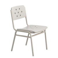 河洛伟业办公椅白色把