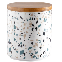 梵澜狸水磨石收纳密封罐TA48 个