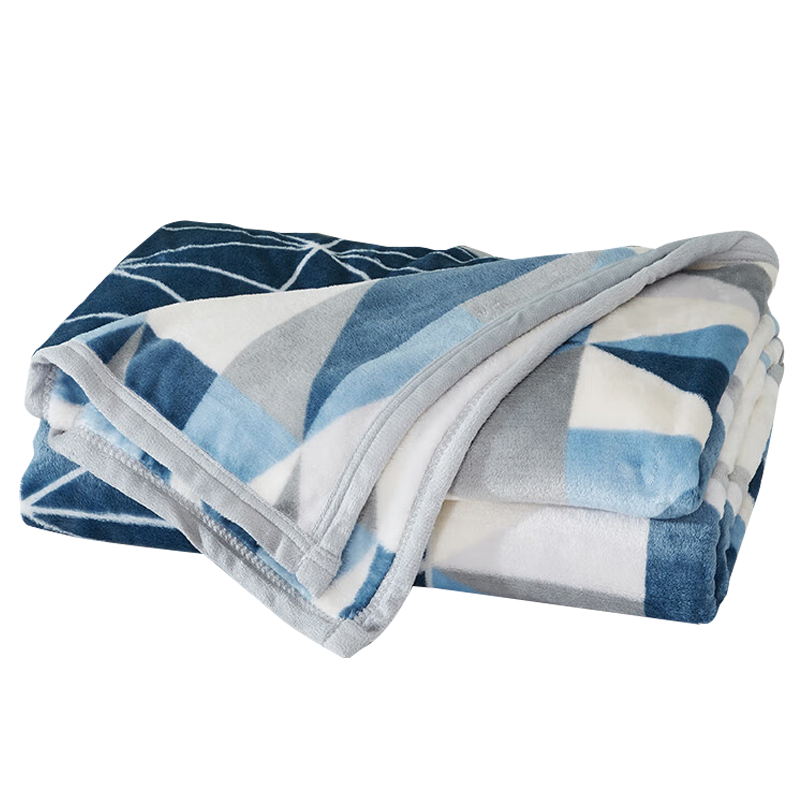 梦洁被子柔软细腻亲肤舒适克莱格双面暖暖绒毯180*200cm