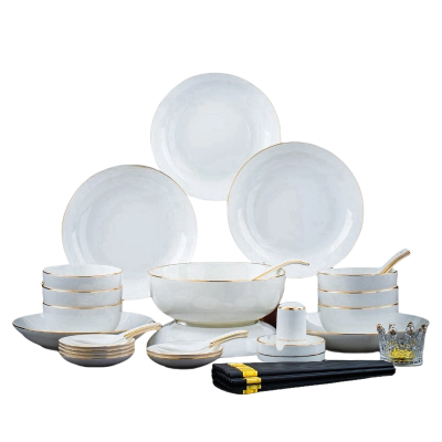 梵澜狸碗碟盘餐具套装22件 套