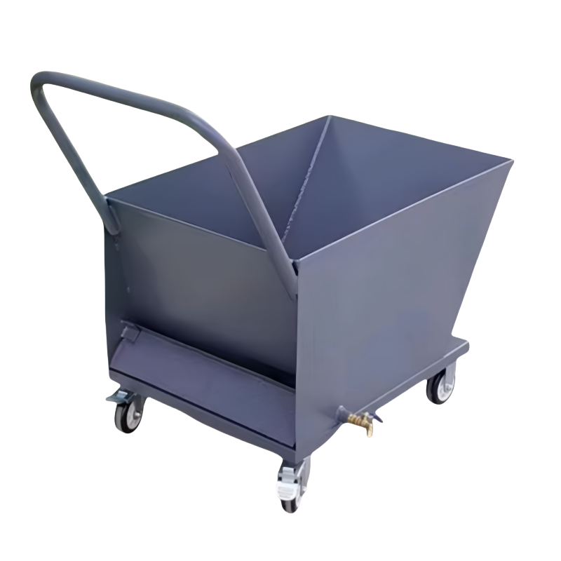 吉迎尚品 铁屑收集车铁渣翻斗车 80*70*60cm可翻斗 个