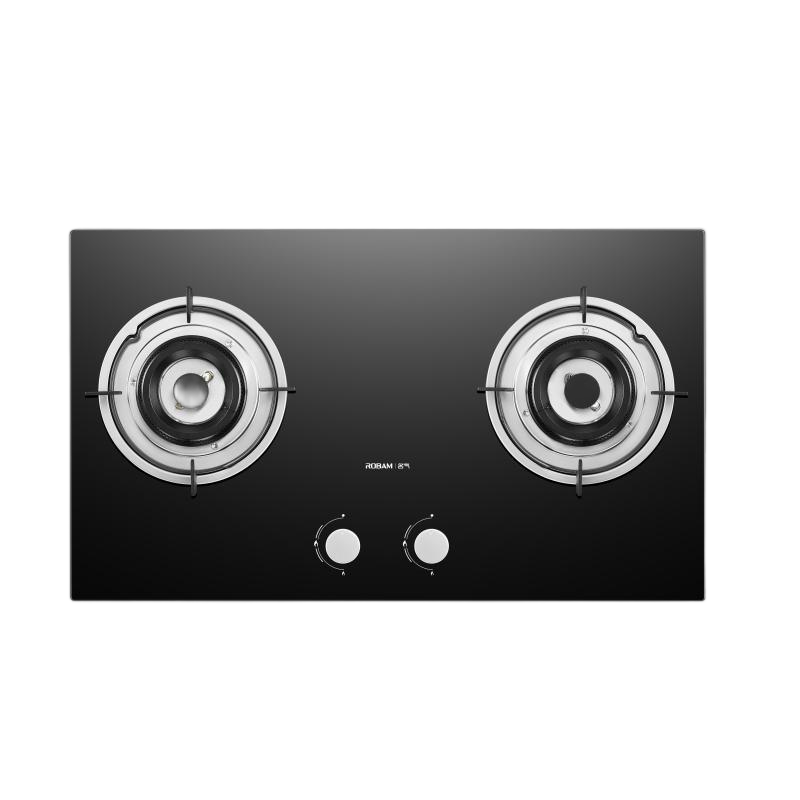 老板(Robam)星辰系列燃气炉燃气灶 双灶嵌入台式煤气灶5.0kW可调节灶具换装不改孔20B0A液化气