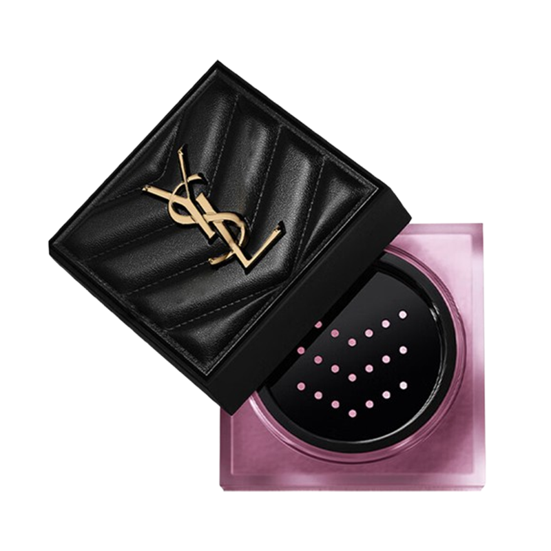 圣罗兰散粉10g定妆控油补妆细腻化妆品恒久无瑕蜜粉#04粉雾紫