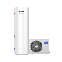 海尔(Haier)超一级能效空气能热水器200升家用80℃高温净水洗热泵新能源环保安全WiFi智能节省