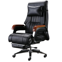 豫龙都真皮椅牛皮把