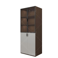 本泽尼 玻璃文件柜 HTZH-BB210 800*550*2000mm 组