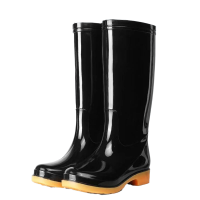 优诗提念YSTN-YX02加绒高筒雨鞋均码(计价单位:双)黑色