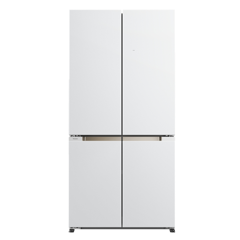 松下(Panasonic)NR-W592CG-W玻璃十字门575升零嵌冰箱双循环 四季舱宽幅变温 -3℃微冻保鲜干燥臻藏