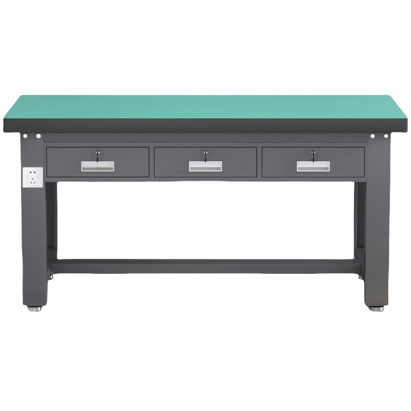 班龙钳工台180*75*80cm平三抽张