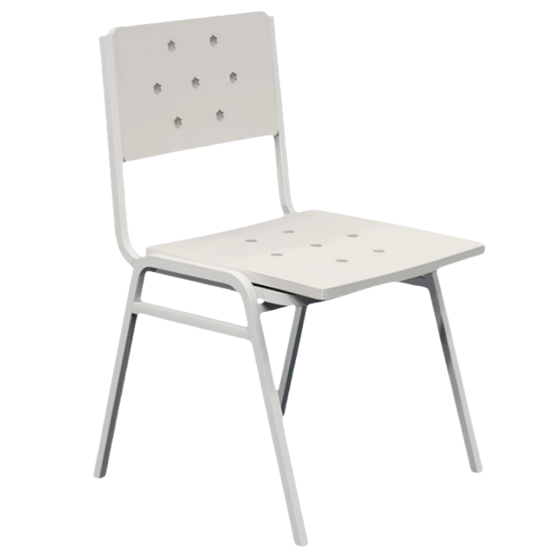 豫龙都学习椅钢制张