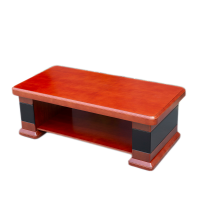 圣承启 茶桌 红木色张