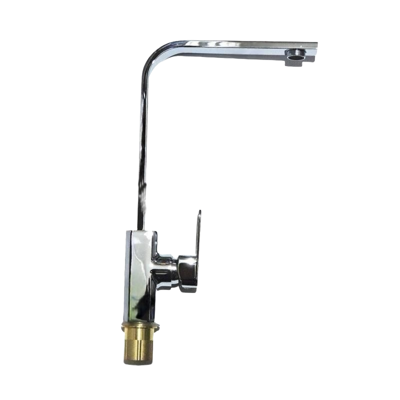 冷热混合水龙头 铜红冲四方菜盆水龙头