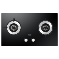 海尔(Haier)台嵌两用式燃气灶具JZT-Q2BE50(12T)5.2KW大火力防爆钢化玻璃家用天然气灶双灶 台嵌两用