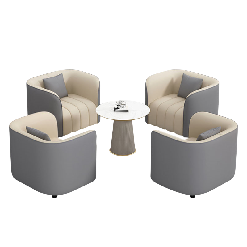 宜掌柜办公沙发1桌4椅套