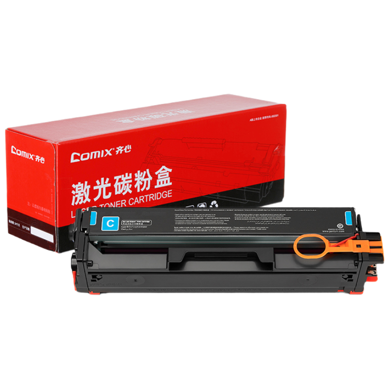 齐心 CXPT-CTL-2000HC 激光碳粉盒 青 单个装