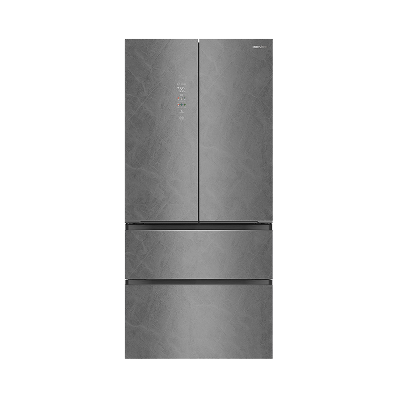 容声(Ronshen)515升双净60CM平嵌法式多门冰箱一级能效变频风冷国家补贴BCD-515N50FZGAK墨韵岩