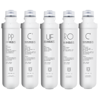 适用美的双出水净水机净水器PP棉活性炭反渗透RO膜UF超滤膜F1滤芯MRU1591-50G MRU1691D-50G全套