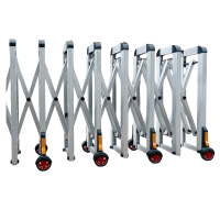 区南 铝合金伸缩围栏 隔离护栏 高1.8m 米