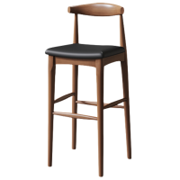 凡尔尚餐椅牛角椅470*470*1000mm把