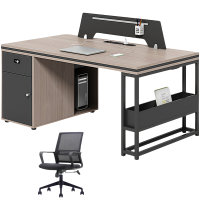 豫龙都 屏风桌椅 单人位 套