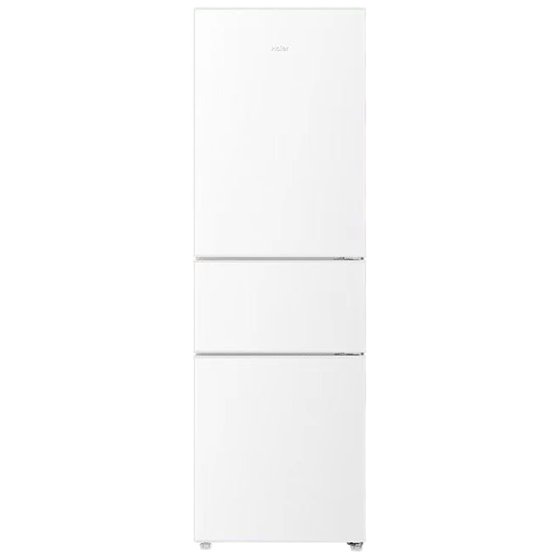 海尔(Haier)经典三开门冰箱216L容量家用小冰箱小型小巧不占地节能省电低音运行 BCD-216LHC3E0WV