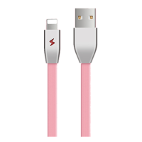 2条装锌合金高速数据线 支持快充 适用于苹果iphone6/6s/7/苹果11/8/X ipad 灰色