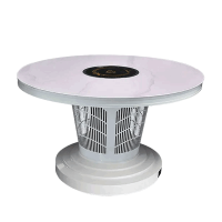 豫众诺 电暖炉6人圆桌 直径1000mm 台